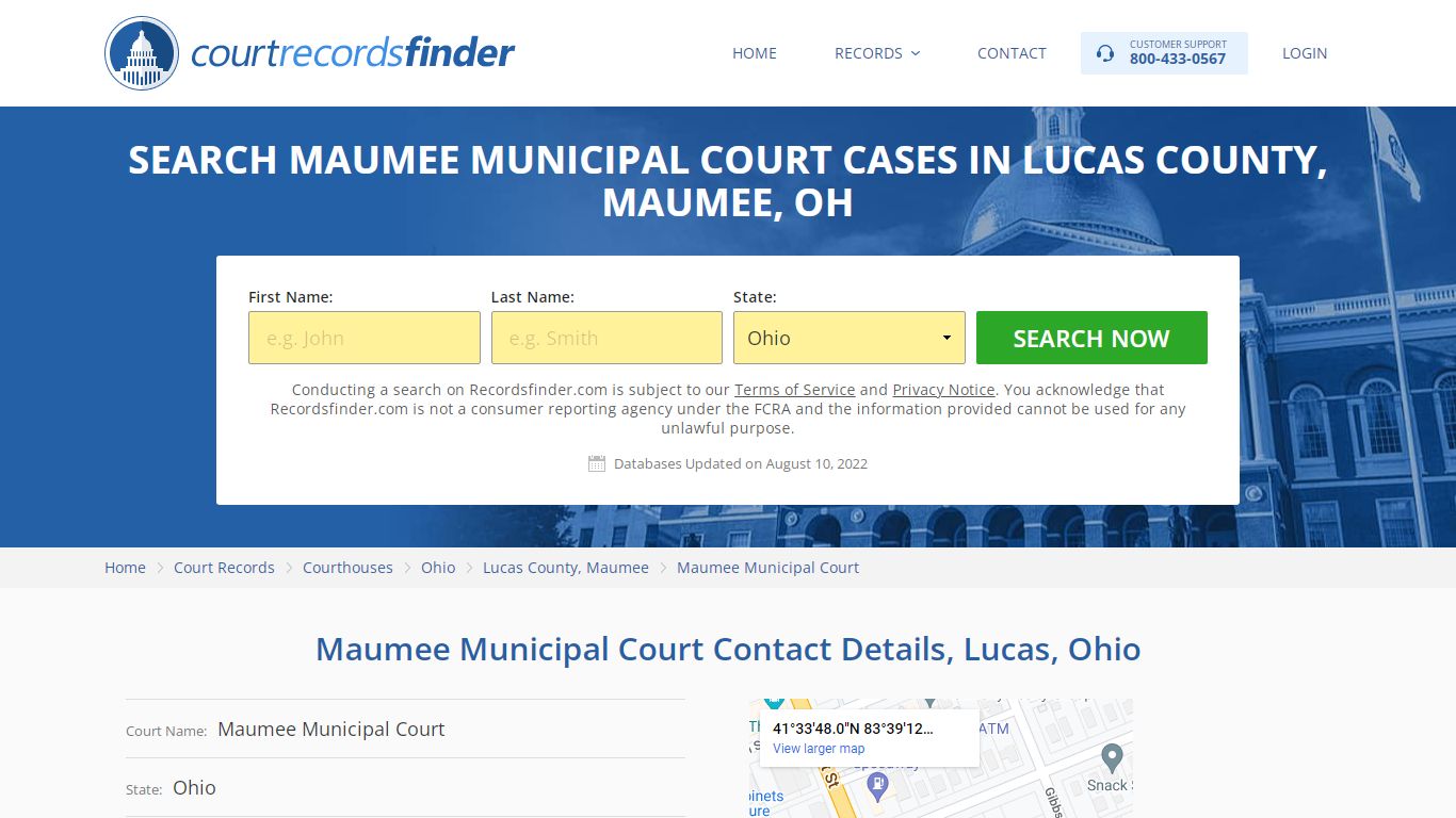 Maumee Municipal Court Case Search - Lucas County, OH ...